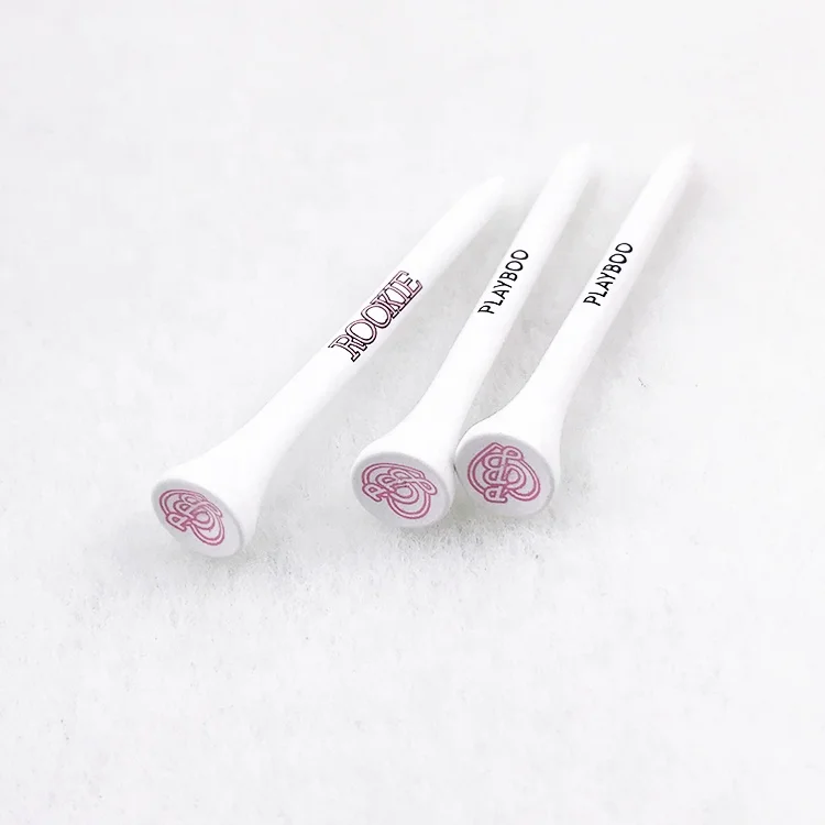 70mm Wooden Golf Tees Custom Printing logo Cheap Bamboo Golf Tee Custom Golf Tees supplier