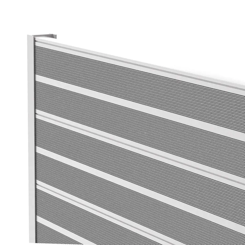 PVC Acoustic Shadow Noise Barrier Alternative to Concrete Sound Wall Decoration Sound Absorbing Wall for Highway Use