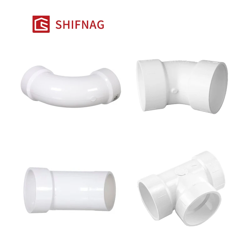 Pvc Upvc Dwv Astm Pipe Fittings Water Drainage Fitting Long Sweep 90 ...