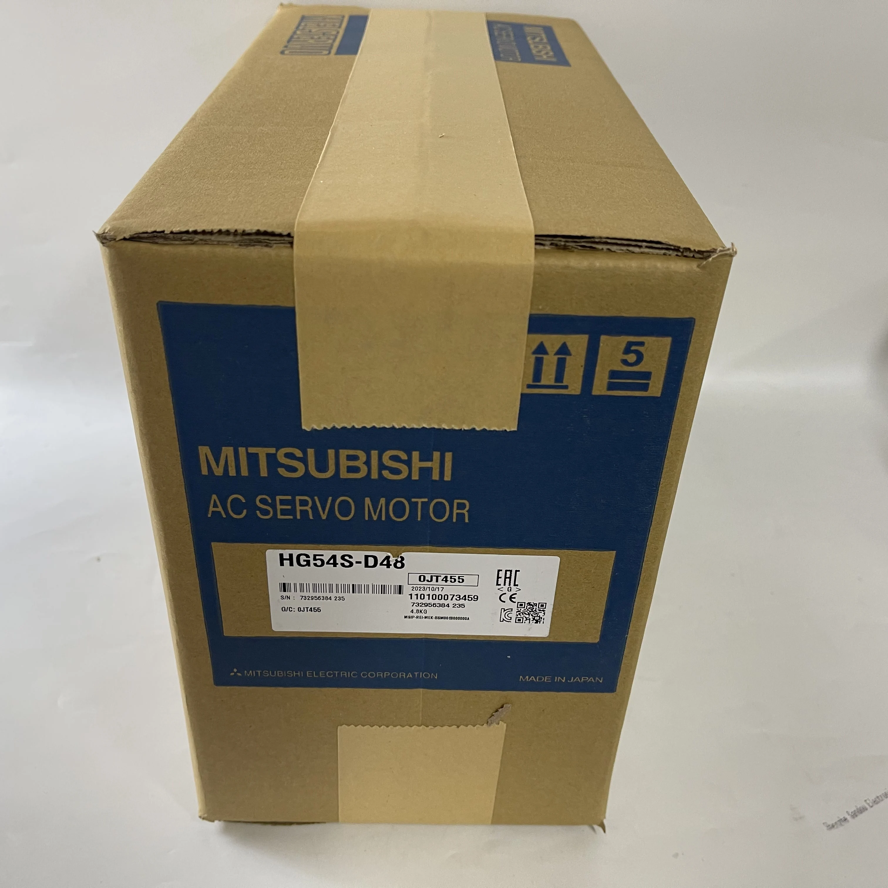 MITSUBISHI AC Servo Motor HG54S-D48