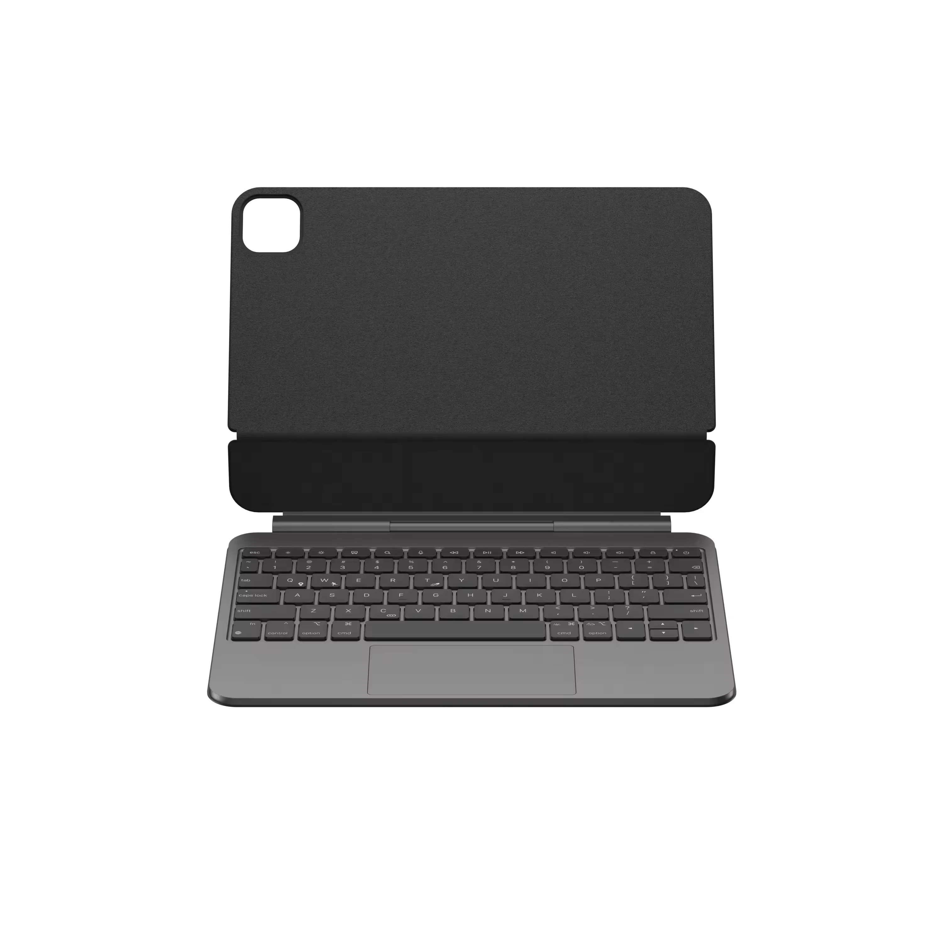 product high quality 11 inch magic keyboard with touchpad leather case for ipad pro m4 2024 aluminum material laudtec-3
