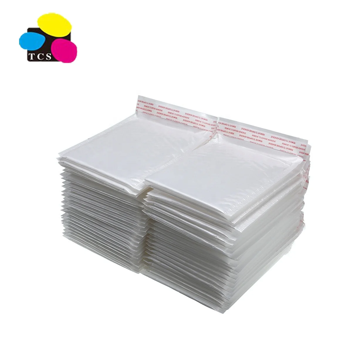 Lot de 50 enveloppes rembourrées en mousse avec sac à bulles Blanc onesize 200 x 250 mm. 