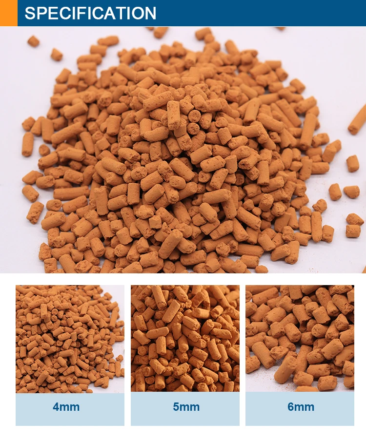 High Quality Fe2o3 Iron Oxide Catalyst for H2S Removal