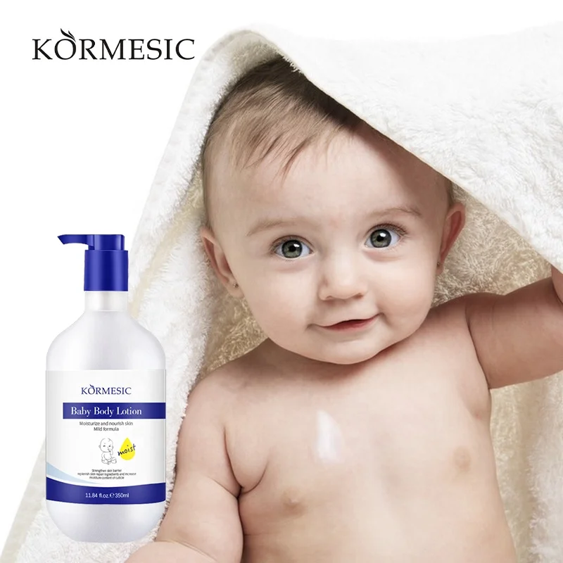 OEM/ODM KORMESIC глицерин витамин E крем детское молоко Гладкий увлажняющий нежный лосьон для тела ребенка