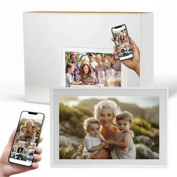 Denver PFF 1021 Acrylic Digital WiFi Picture Frame 25.7cm 10.1" 1280x800 Pixels 16GB White