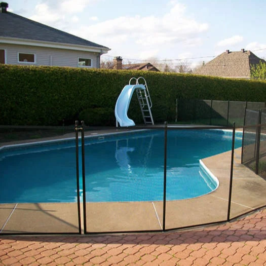 Folding Portable Matel Dog Fence Child Safety Swimming Pool Fence