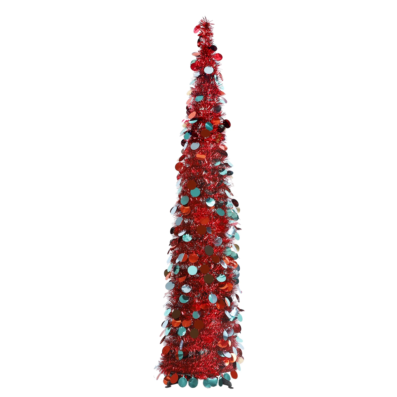 Poppet Christmas Tree 1.5m Collapsible Portable Xmas Tree With Easy 