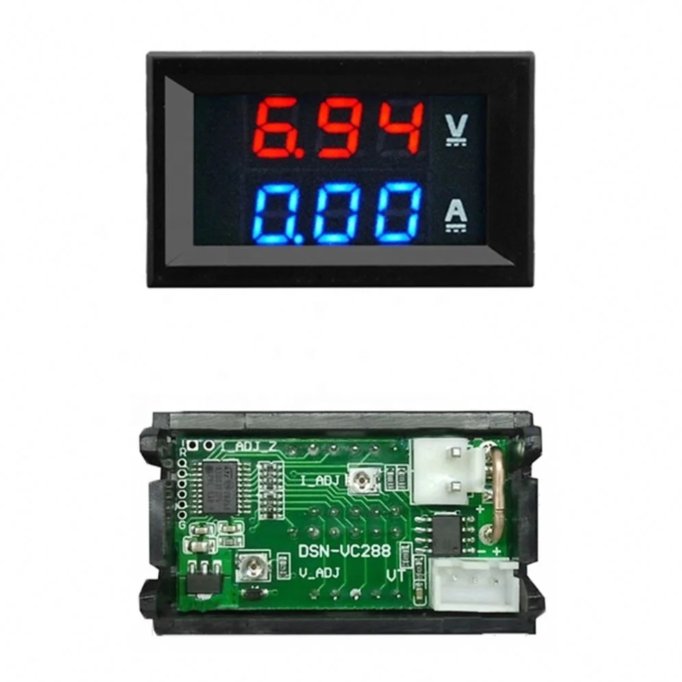 Mini Digital Voltmeter Ammeter Dc 100v 10a Panel Amp Volt Voltage Current Meter Tester Detector 0 56 Dual Led Display Auto Car Buy Voltmeter Ammeter Dc 100v 10a Panel Amp Volt Voltage Current Meter