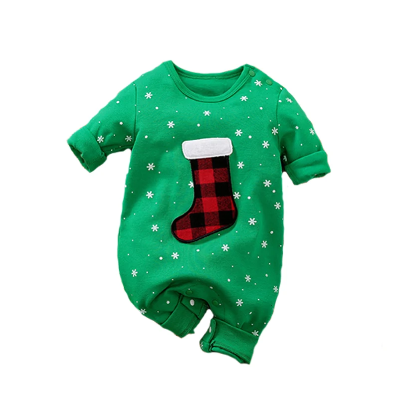 ; Унисекс; Милая одежда с рисунком для маленьких мальчиков и девочек; Рождественский наряд вечеринки костюм комплект одежды длинными рукавами цифровой печатью