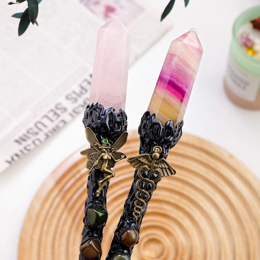 フェアリーワンド＊水晶 Fairy Crystal Energy wand no.1 – Aurafy