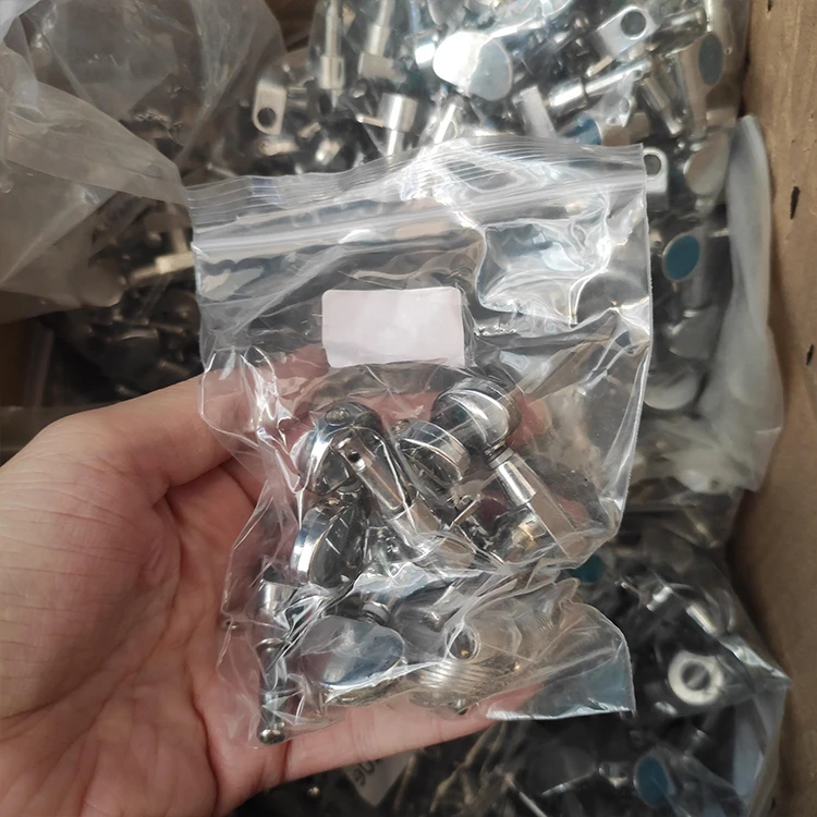 Factory Wholesales Fully Enclosed String Winder Acoustic and Electric Guitar Tuners String Tuning Pegs Keys