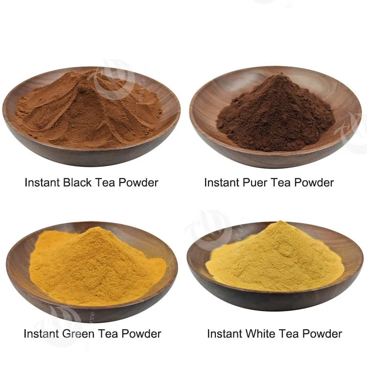 Fruiterco Tea Extract Powder Water Soluble Instant Dark Tea Powder ...
