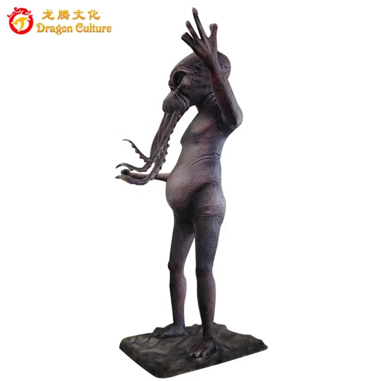 High Quality Attractive Simulation Monster Life Size Alien ET Models for Sale
