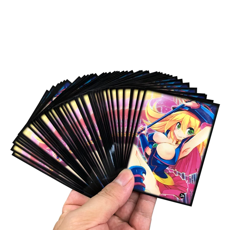 Anime Cards Sleeves for Trading Card Wandering Emperor Card Shield Standard  Magic MTGPKM Deck Protector Cover 60 Count Pack  AliExpress