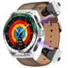 Silver green (silicone+belt)