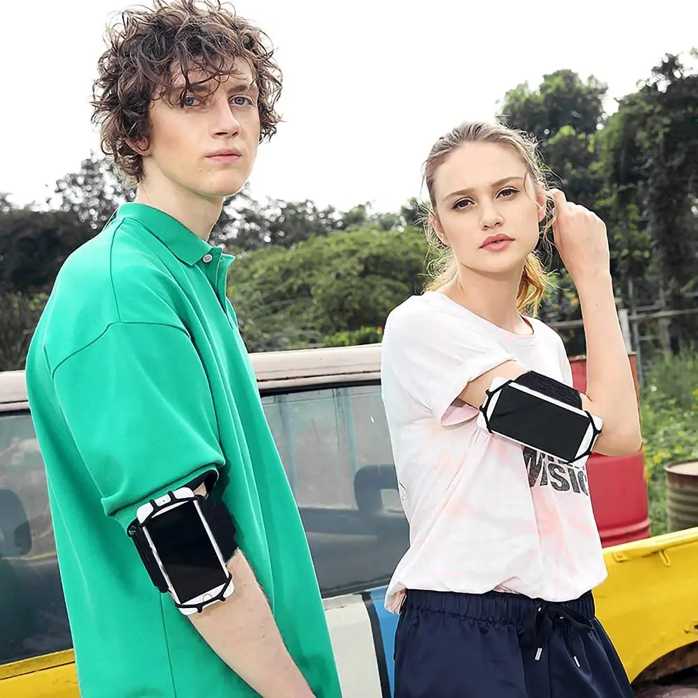 Outdoor Sports Arm Bag, Ultra Thin Non Slip Wristband Armband Cycling Phone  Bag 