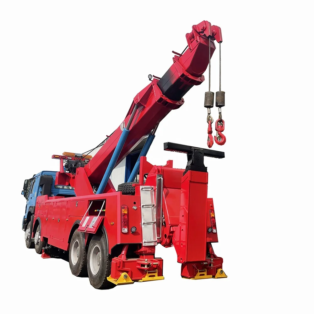 Heavy Wrecker Rc Rotator Tow Truck 50 Tons Tow Truck With 80 Tons Traction  Capacity Crane, image size:1000x1000