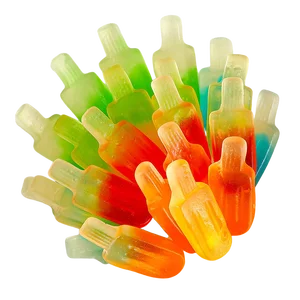 Mixed Fruit Oil Ice Cream with Gummy Flavor Packaged in Bulk As Children's Food