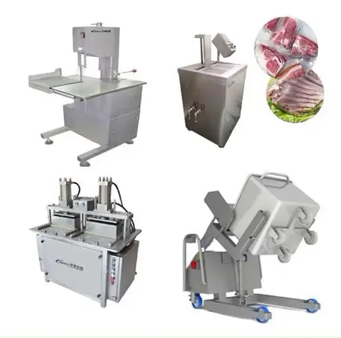 High-precision stainless steel bone cutter for meat cutting - ideal for beef, pork, lamb and frozen meat processing