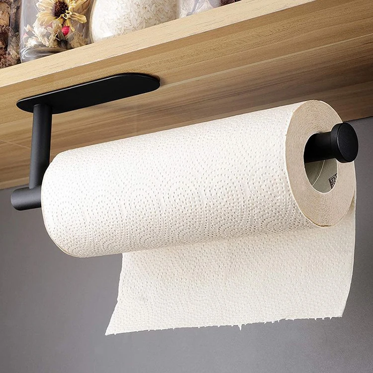 Hot Sale Paper Towel Holder Self Adhesive Paper Towel Holder & Wall  Mounted with Drilling Paper Towel Rack for Kitchen - China  Hot Sale Paper  Towel Holder and Self Adhesive