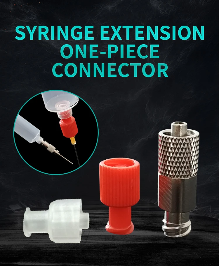 Syringe Extension Connector Syringe Adapter Needle Adapter Metal Luer
