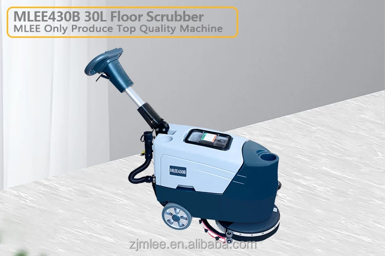 MLEE430B Ceramic Floor Clean Machine Commercial Industrial Auto Compact Floor Scrub Machine