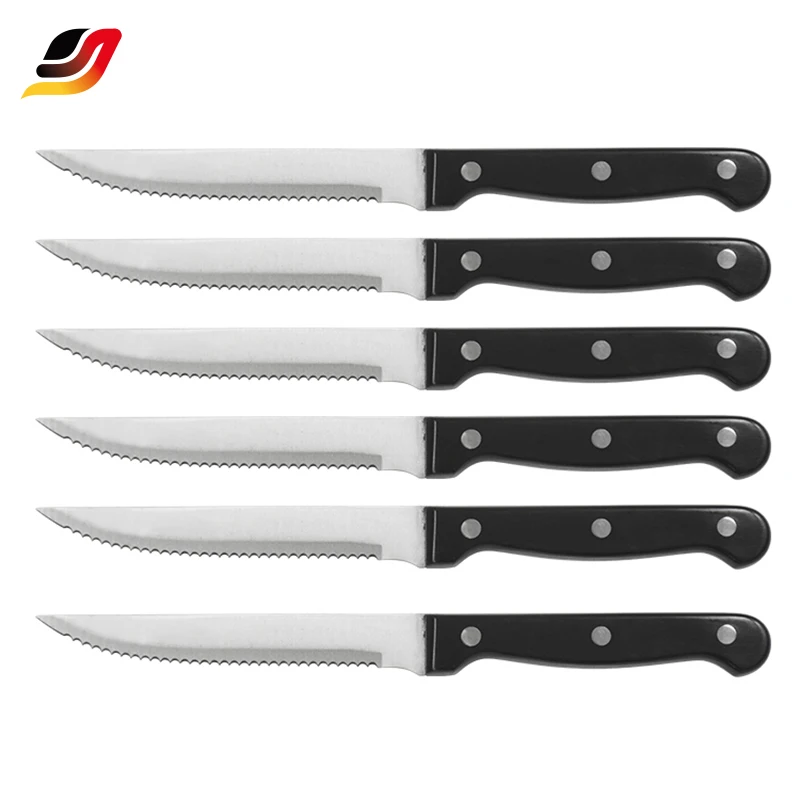Multifunctional Scissors Chef Slicer Knife Stainless Steel 14pcs Kitchen Knives Set with Wooden Block Knife