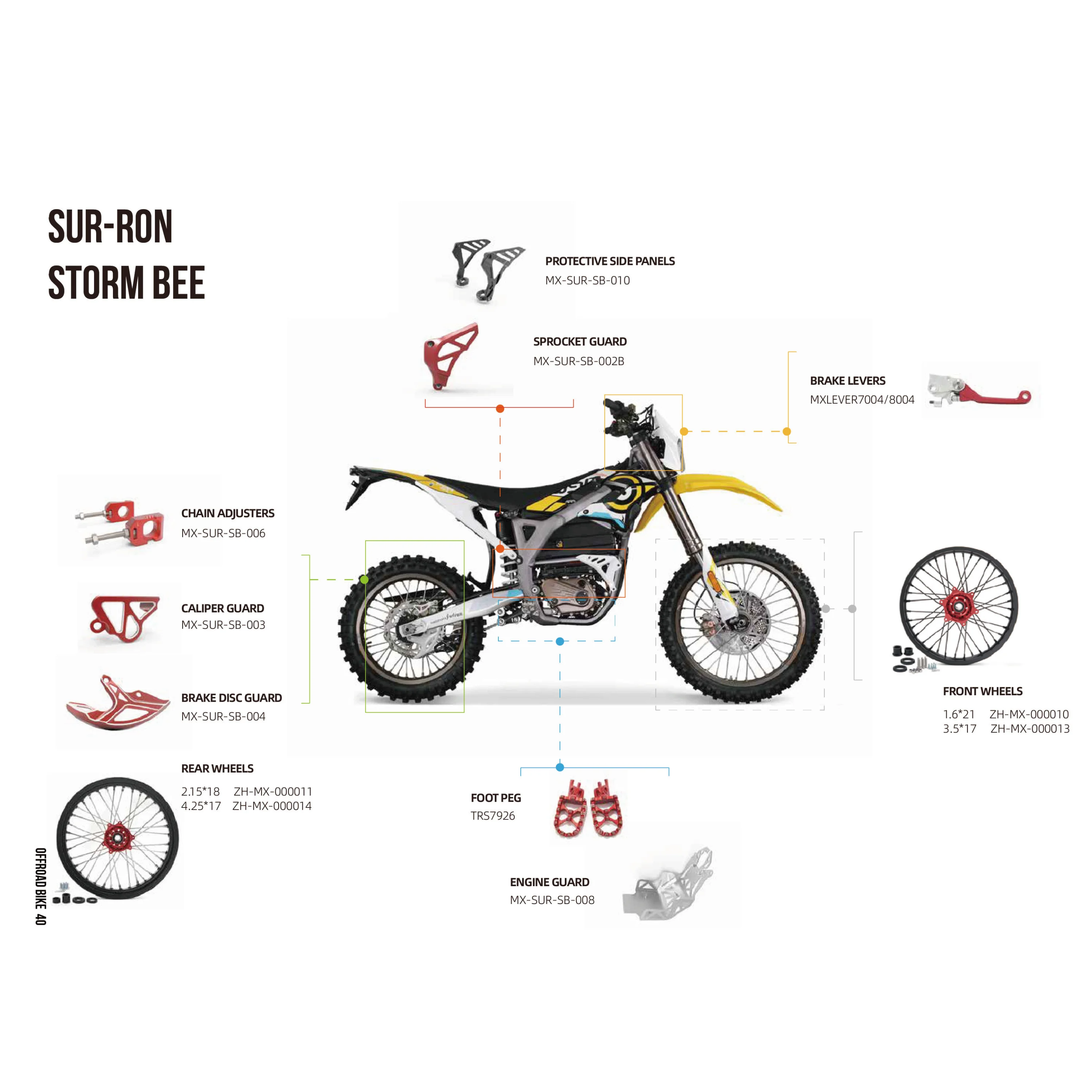 Wholesale All Dirt Bike Parts Off-Road Motorcycle Parts Dirt Bike  Accessories with Cheap Price Motorcycle Spare Parts
