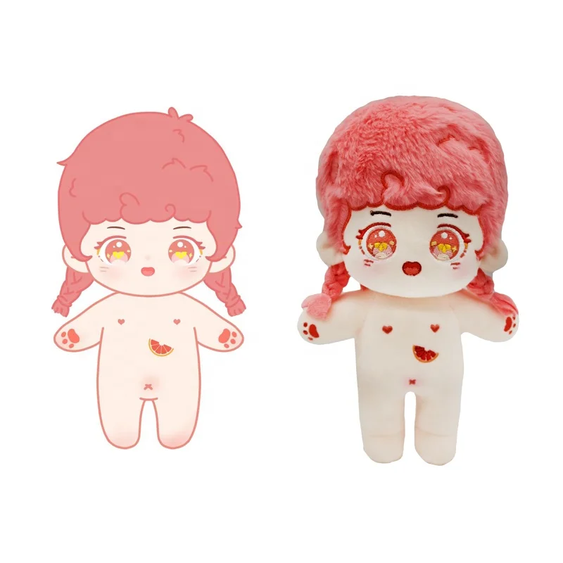 Manufacturer Custom Plushie Keychain Baby Soft Toy Stuffed Animal Kpop Custom Plush Doll supplier