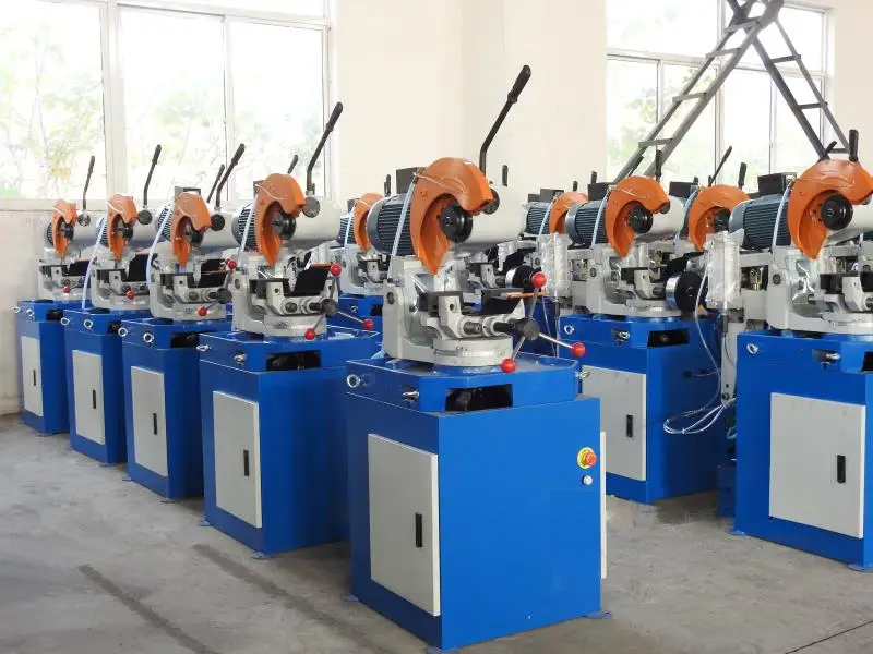 Circular Automatic Cnc Hole and Square Hand Automatically Handheld Burr Iron Beveling Gi Pipe Thread Cutting Machine
