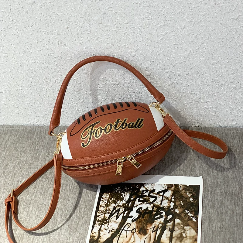2022 Top Quality New Fashion American Crossbody Football Purses and  Handbags Ladies