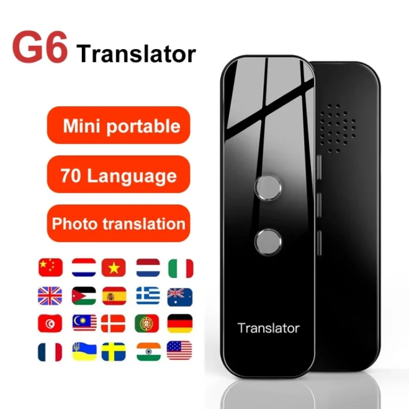 G6 137-Language Smart Real-Time Voice Translator