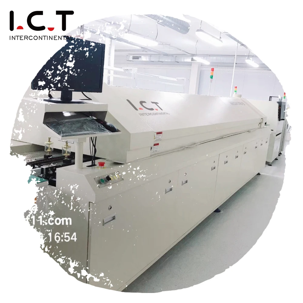 High Stability TSM Reflow Oven Conveyor Chain Vaccume Reflow Oven 4 Zone  PCB Oven With Wide Compatibility