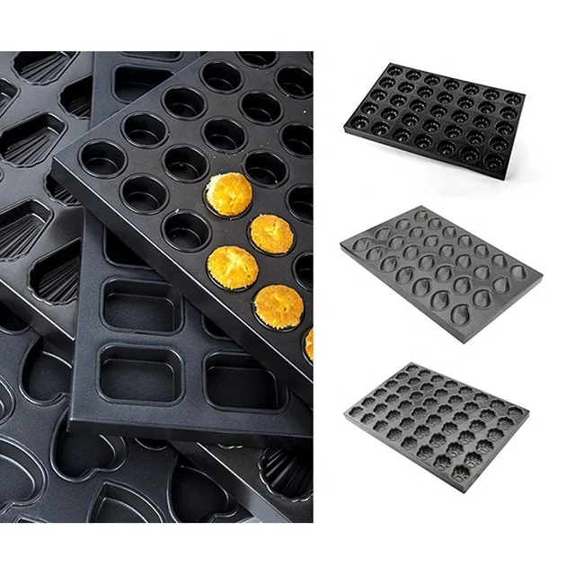 Custom Non-Stick Alusteel Silicone Coated Rectangle 25 Molds