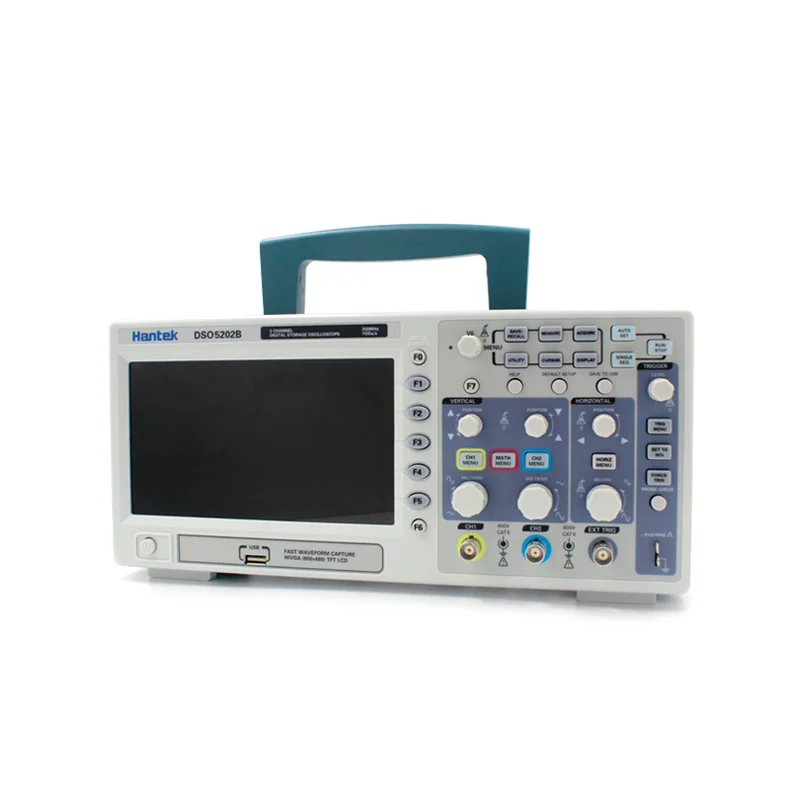 Hantek2D82 AUTO Oscilloscope 80MHz 250MSa/s Multifunction Automobile Oscilloscope Multimeter Signal Source Handheld 2CH Oscillos