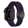 Plum Purple with Black [Black Buckle]