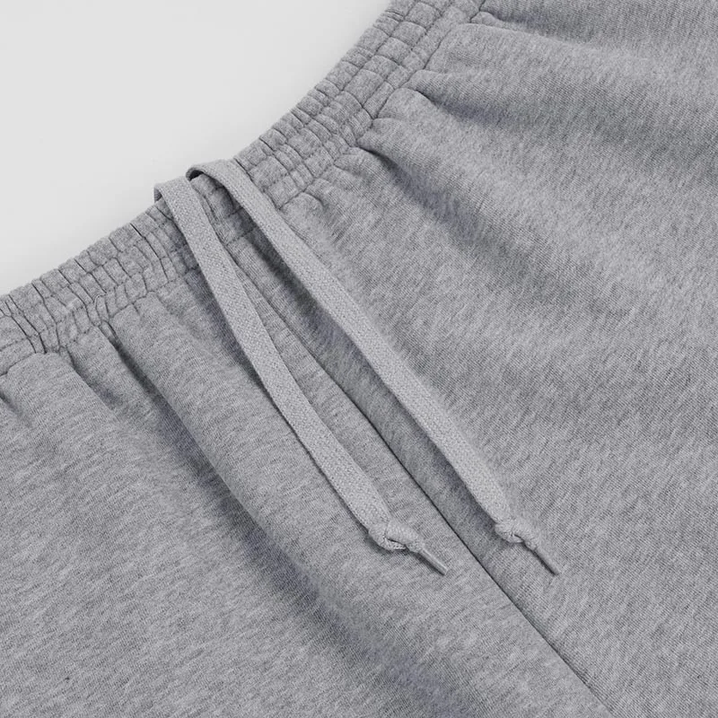OEM Custom Wholesale Latest Designs Blank Sweatpants Men's Grey Wide Leg Casual Pants