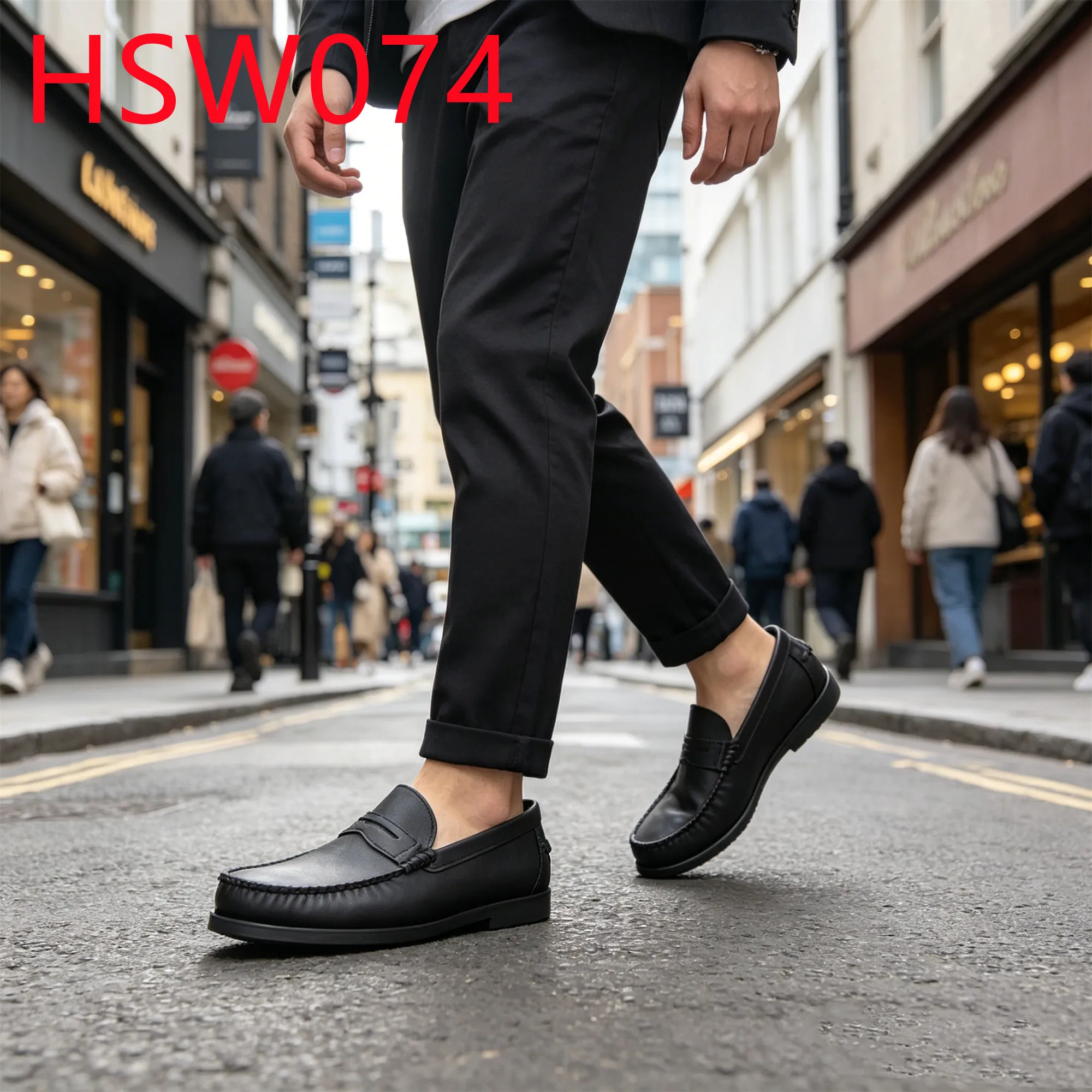YYR,Short Walk Mask Style Stitched Firmly Casual Boat Shoes for Sale Versatile Staple No Squeezing&friction Penny Shoes HSW074