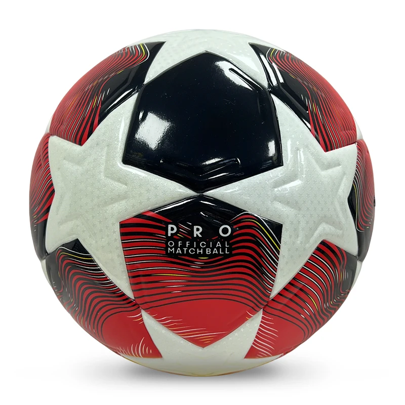 Pallone da calcio europeo 2025 - Taglia 5, logo personalizzabile, materiale PU per sport_voghion.com