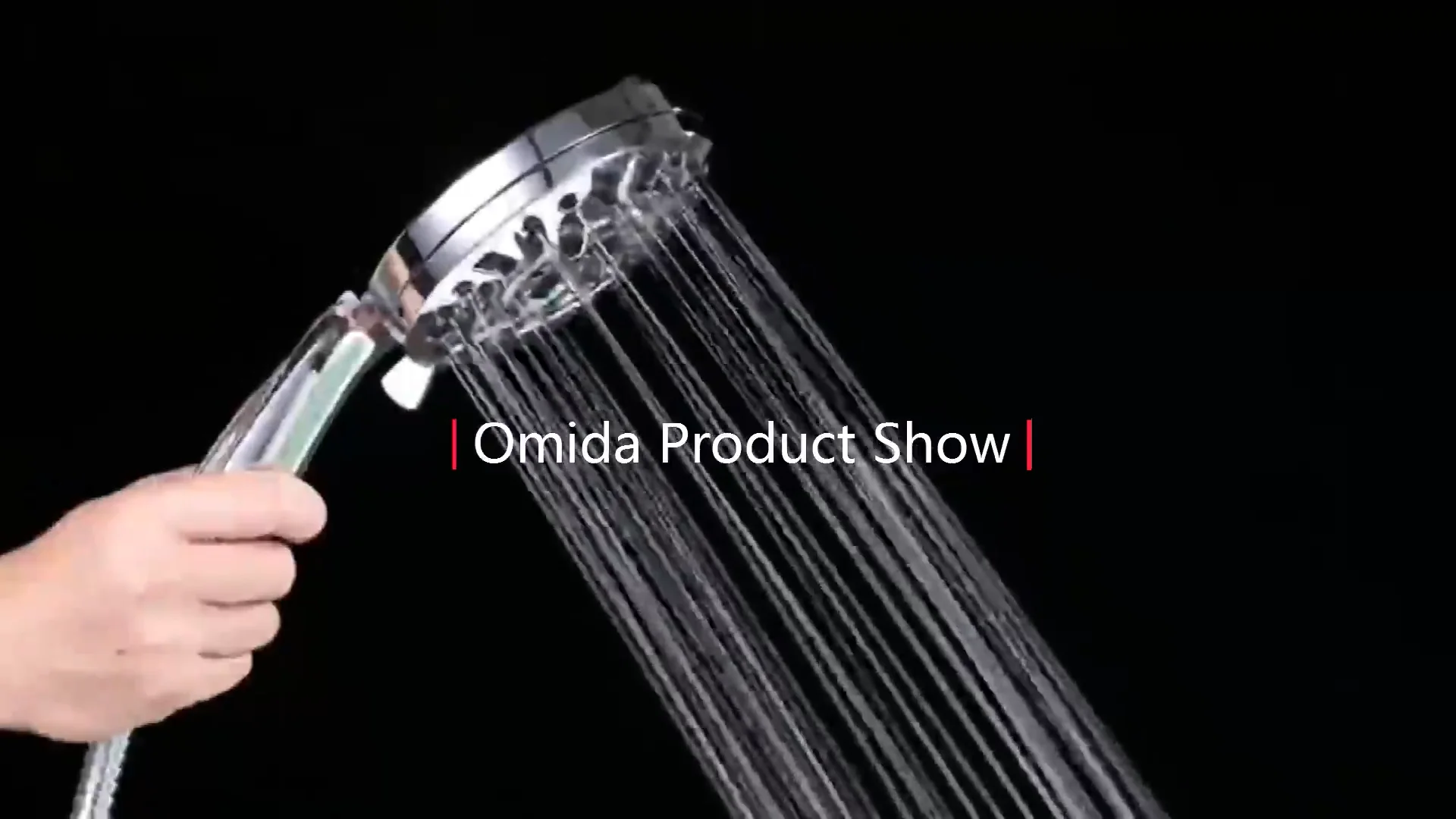 High Pressure Shower Head With Handheld 8 Spray Settings + 2 Power Jet