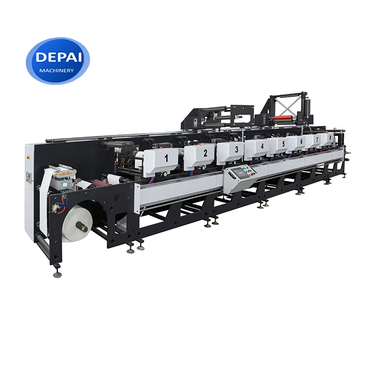 High Quality Narrow Web CI Printing Machine with UV Dryer