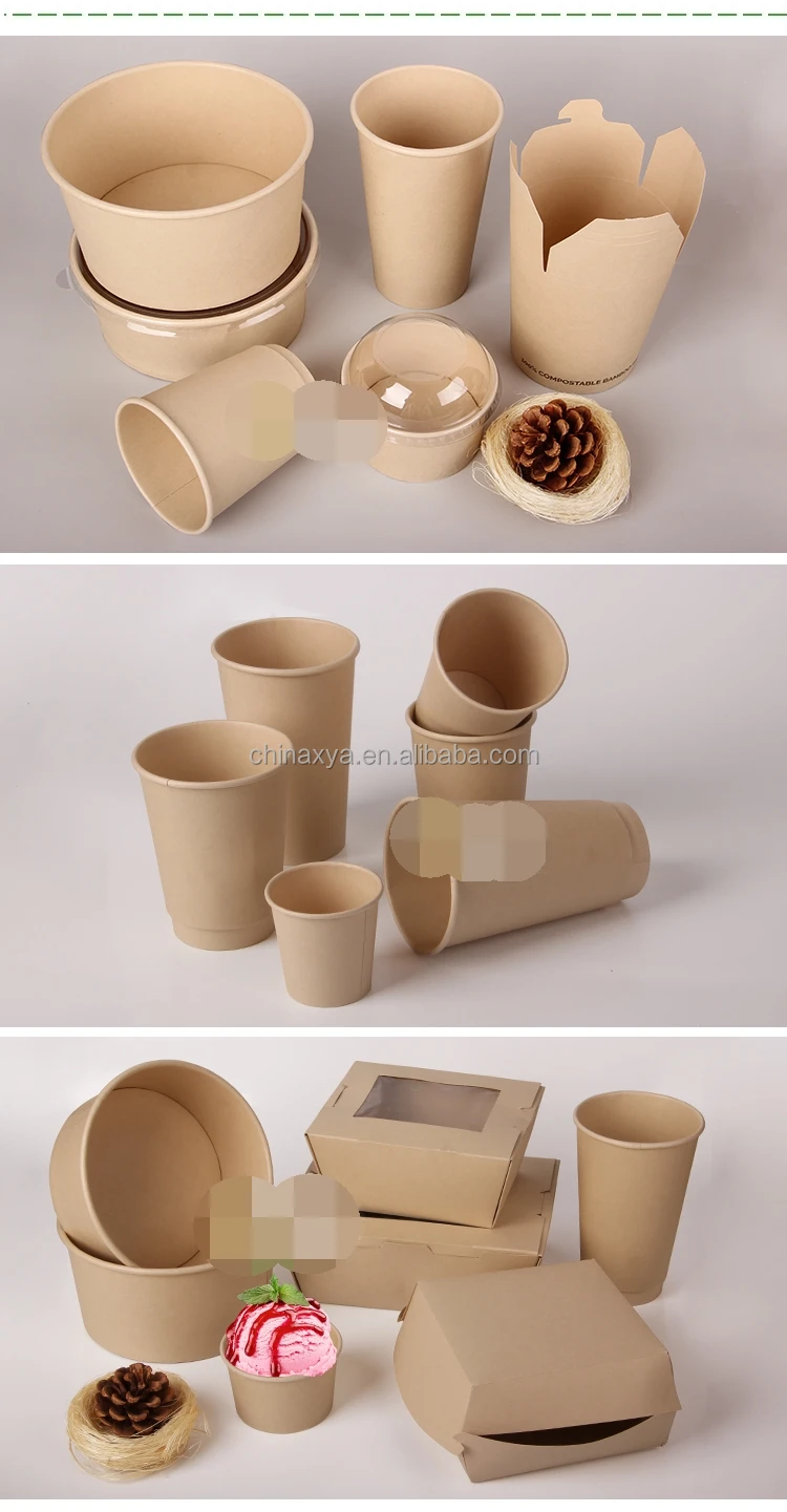 PLA Coated Ecofriendly  Coffee Paper Cup manufacture