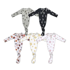 Newest Design Toddler Pajamas Newborn Sleep Sack Soft Accept Custom Logo Print Waffle Baby Swaddle Bag
