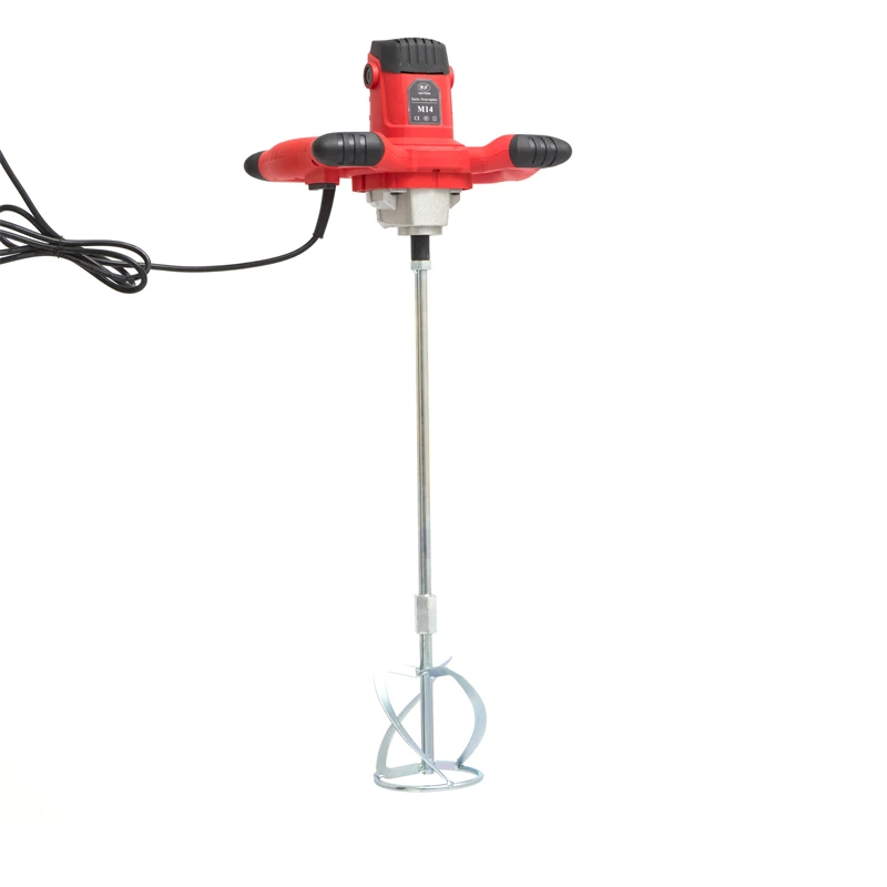 1600W Handheld Electric Cement Mixer for Mortars Concretes Grouts Hand Held Adjustable Speed Electric Hand Mixer Drill