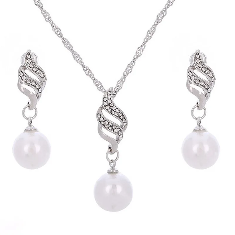 American Fashion Simple Pearl Set 