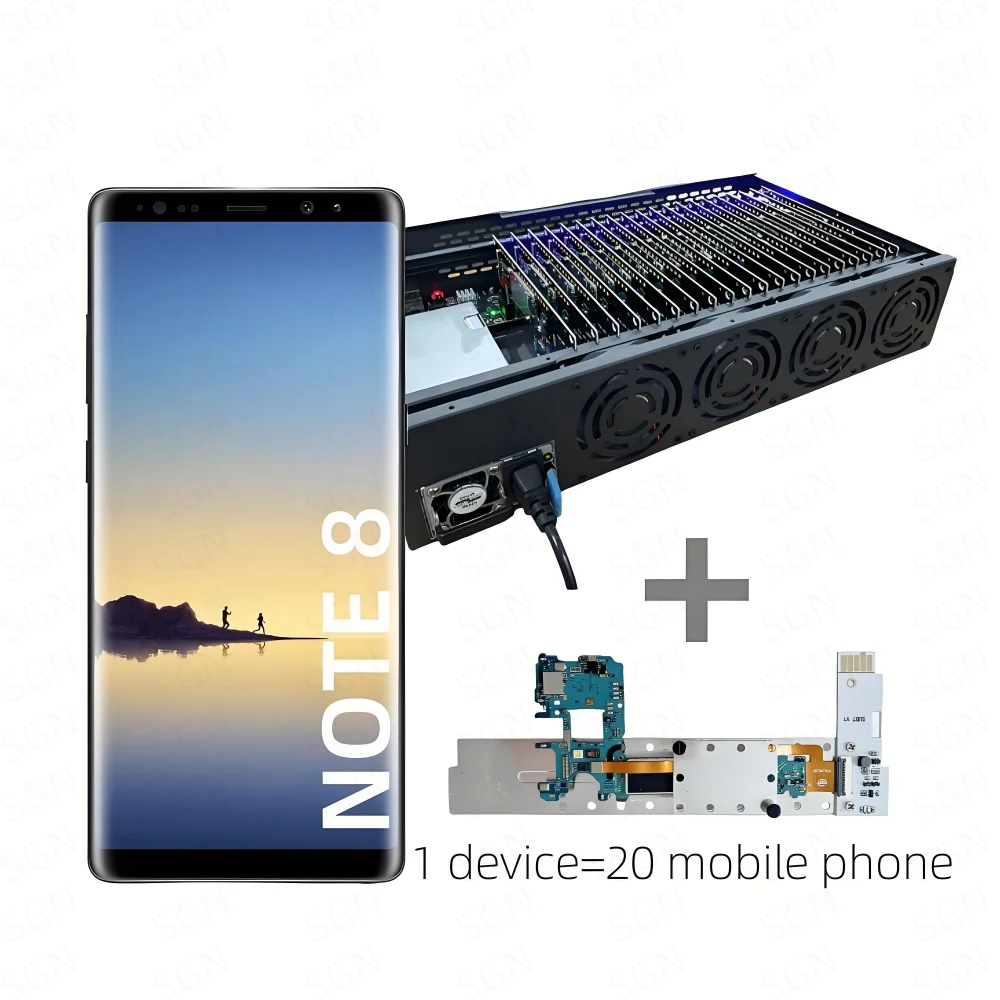 S20 Farming Mobile Phone Chassis | Android Mainboard Box for