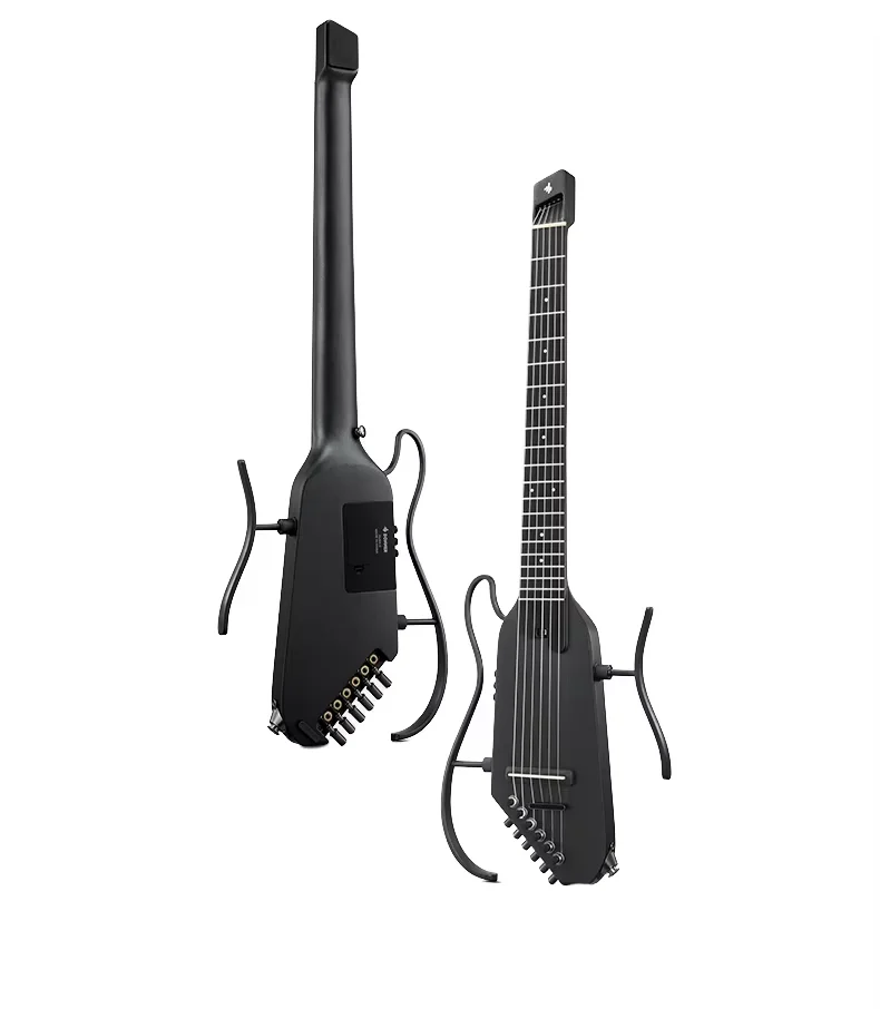 Donner HUSH-X Electric Guitar - Portable & Versatile Rock Starter