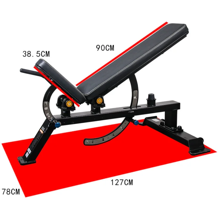 2025 New Design Adjustable Dumbbell Bench Metal Body Building Equipment