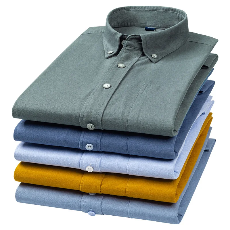 Executive easy-wear oxford cotton shirts available