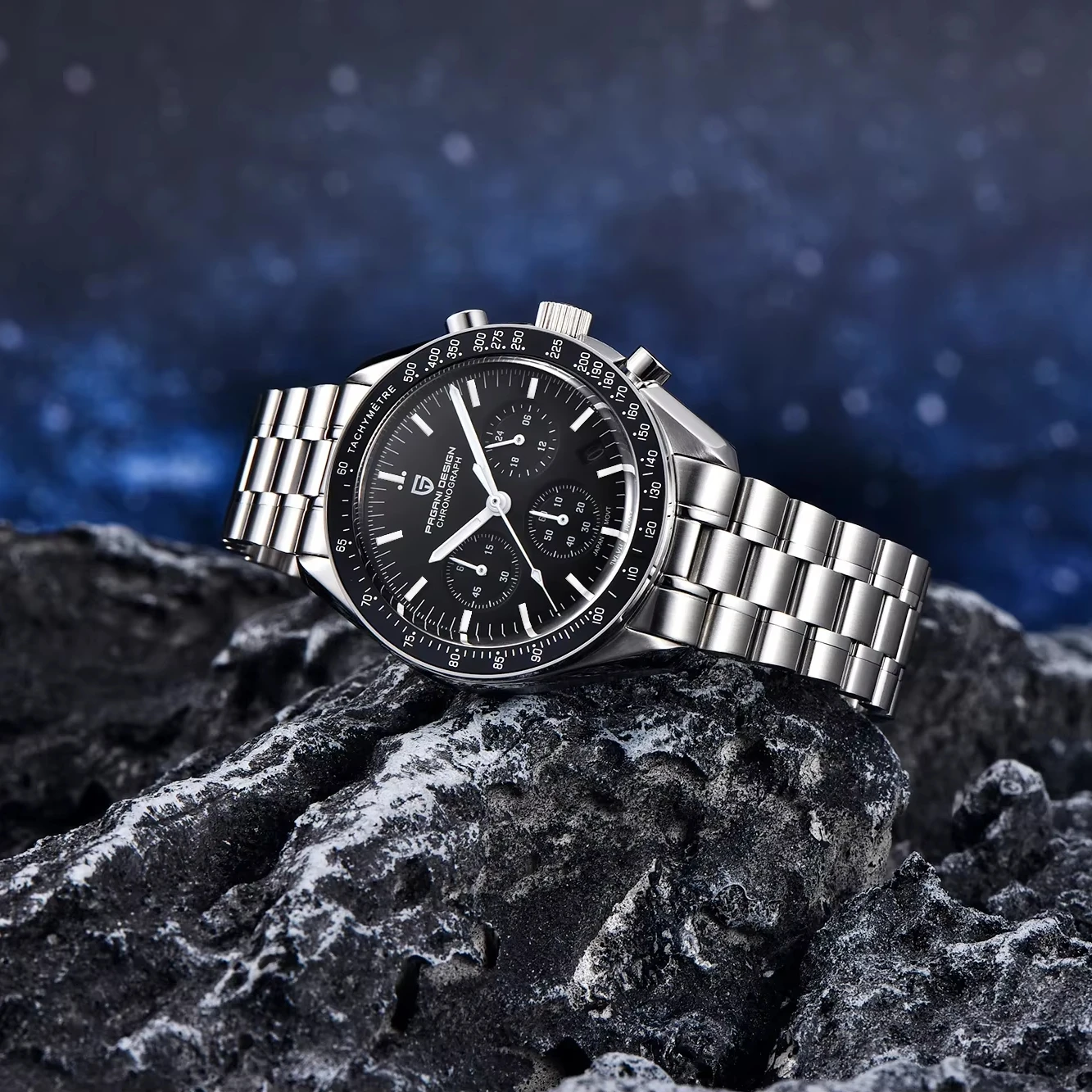 PAGANI DESIGN 1701 Luxury Quartz Chronograph Watches for Men